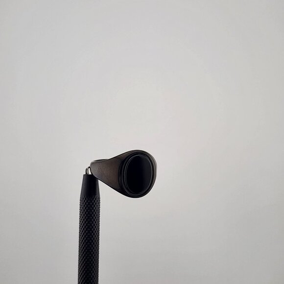 Other - Minimalist Black Stainless Steel Ring (New)